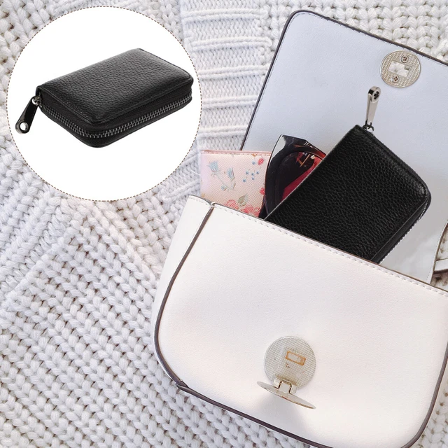 PORTAFOGLIO UOMO PELLE Pu Slim Porta Carte Di Credito RFID PER TESSERE