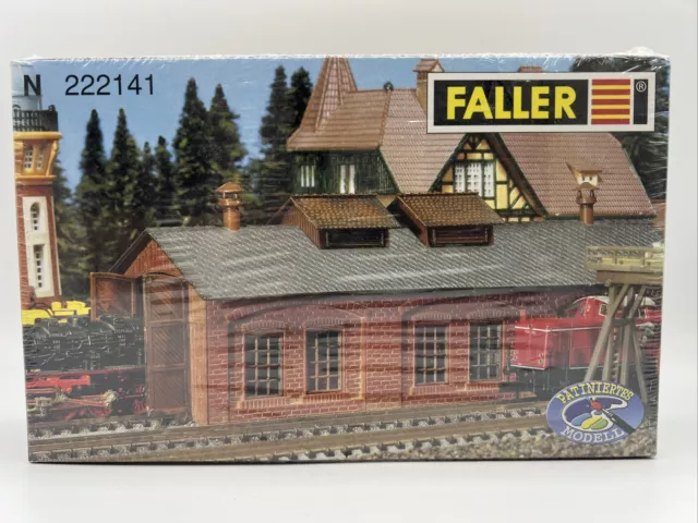 Scala N FALLER 222141 Kit Rimessa per Locomotive 1 Sempre Nuovo Conf. Orig.