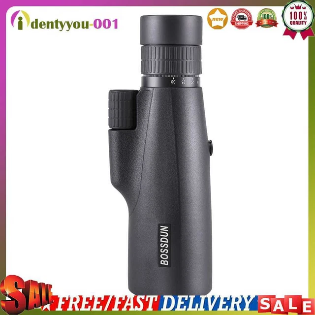Telescopio de bolsillo BAK4 monocular portátil con zoom 10-30X50 impermeable para teléfono inteligente