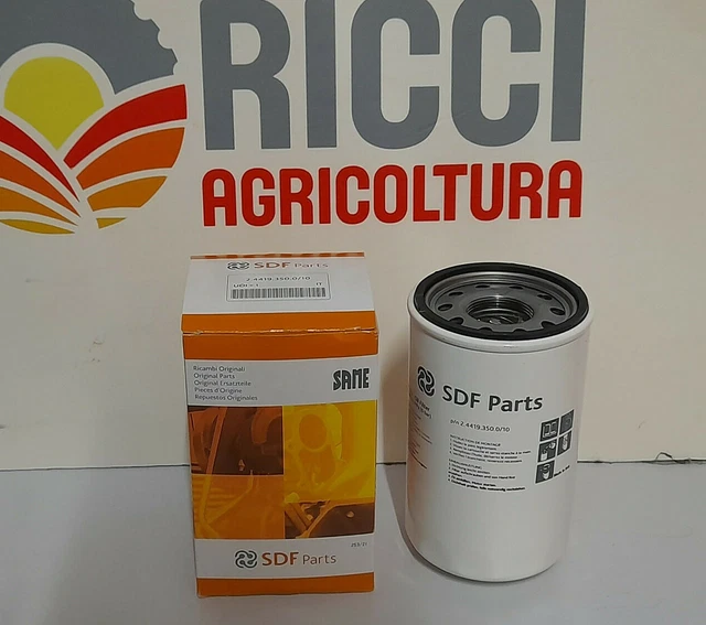 Filtro Olio Motore Originale Same Deutz Fahr V2.4419.150.1 Per - Foto 8
