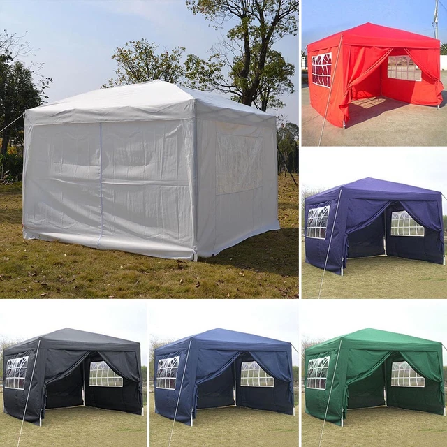 Faltpavillon 3x3 Pavillon Wasserdicht Gartenpavillon Partyzelt mit Tasche Stabil