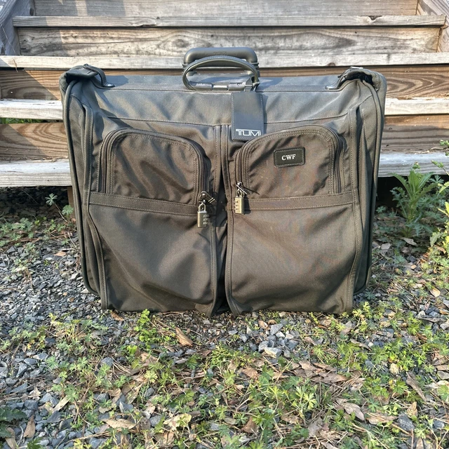 TUMI 'Alpha' Army Green Nylon 2-Wheeled Large Garment Bag 2