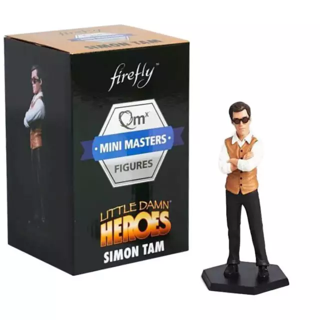 Firefly SIMON TAM Little Damn Heroes Mini Master FIGURE Loot Crate BRAND NEW