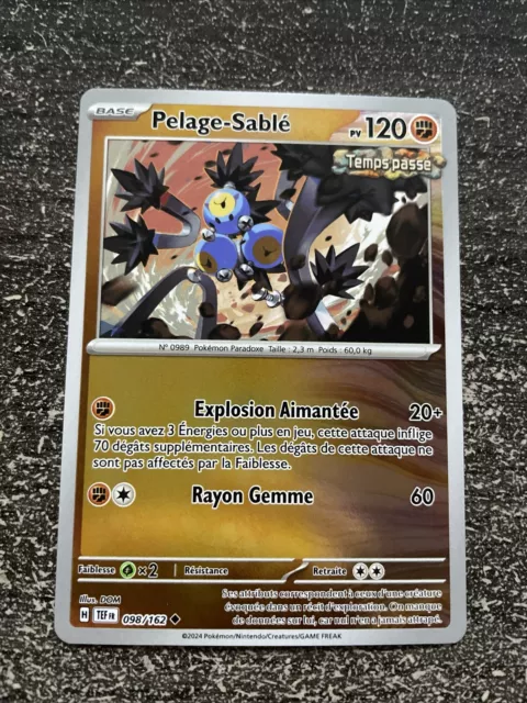 Pelage-Sable Reverse - Pokémon 098/162  Ev5 Tef Forces Temporelles Neuf Fr