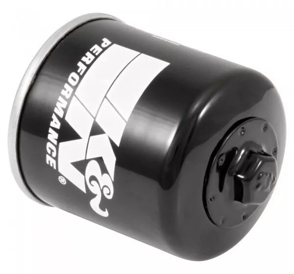 K&N Powersports Motorcycle Motorbike Oil Filter - KN-204-1 Black