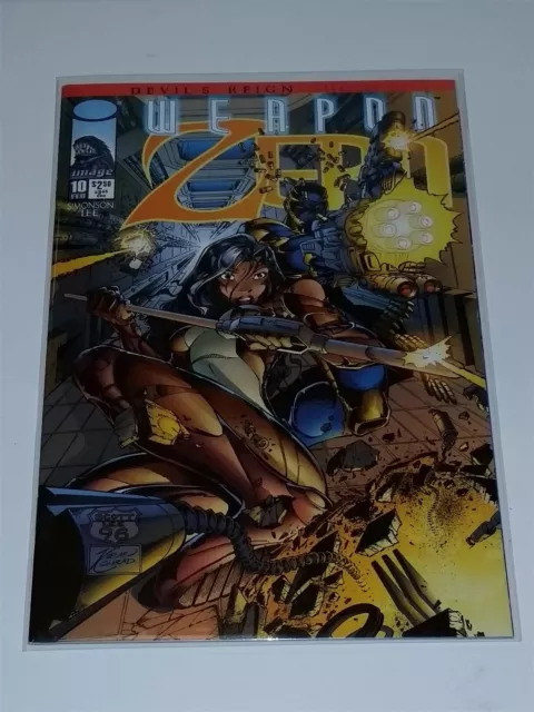 Weapon Zero #10 Nm+ (9.6 Or Better) Devil's Reign Image Comics February 1997