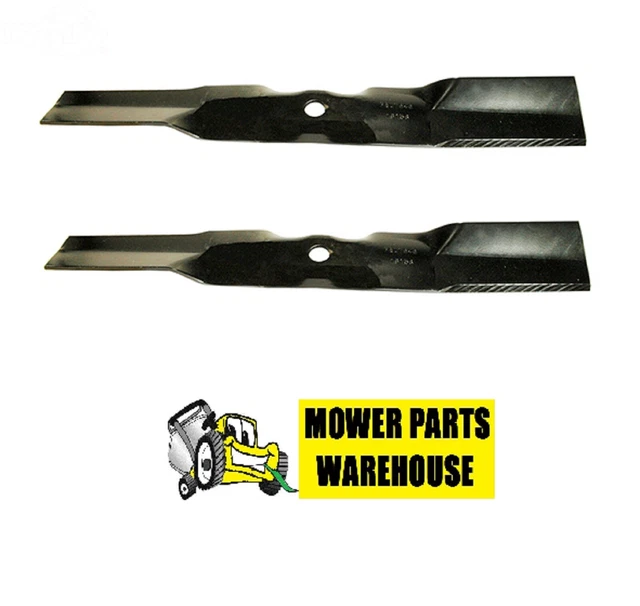 2 NEW REPL John Deere M170639 Gy20683 X330 X350 Z335 Lawn Mower Blades
