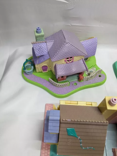 Paquete de Trabajo Polly Pocket Vintage Bluebird Compacto Sin Figuras, Estado Var 2