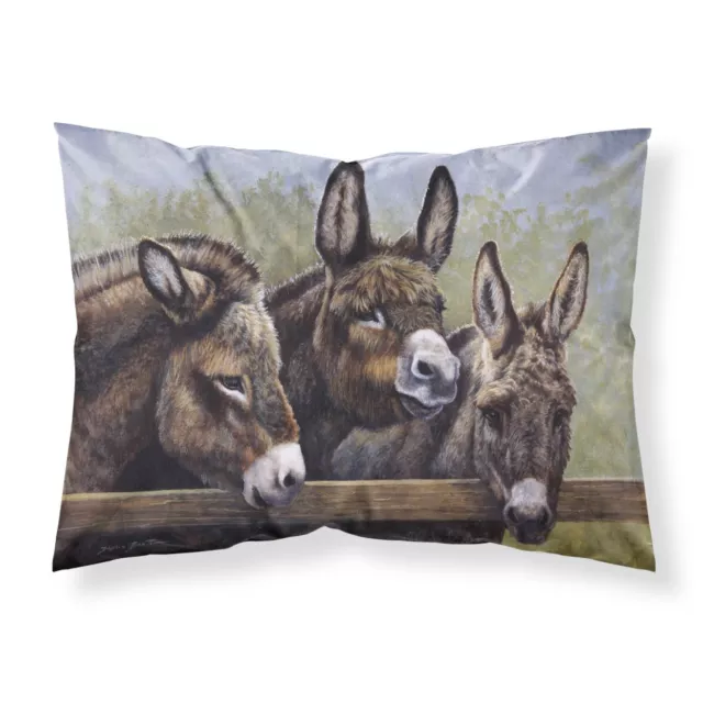 Donkeys By Daphne Baxter Fabric Standard Pillowcase