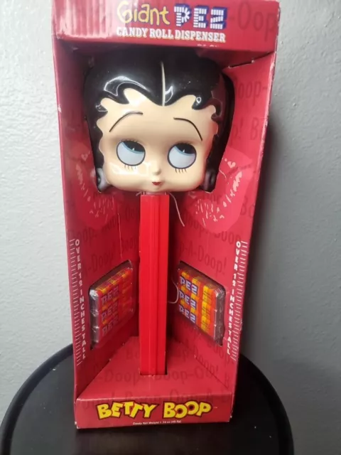 Betty Boop Giant Pez Candy Dispenser 12" New in Box
