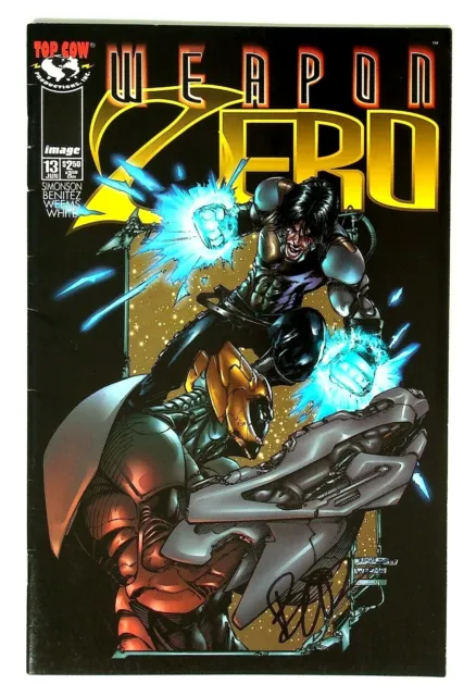 Weapon Zero #13 Signed Joe Benitez Image Comics