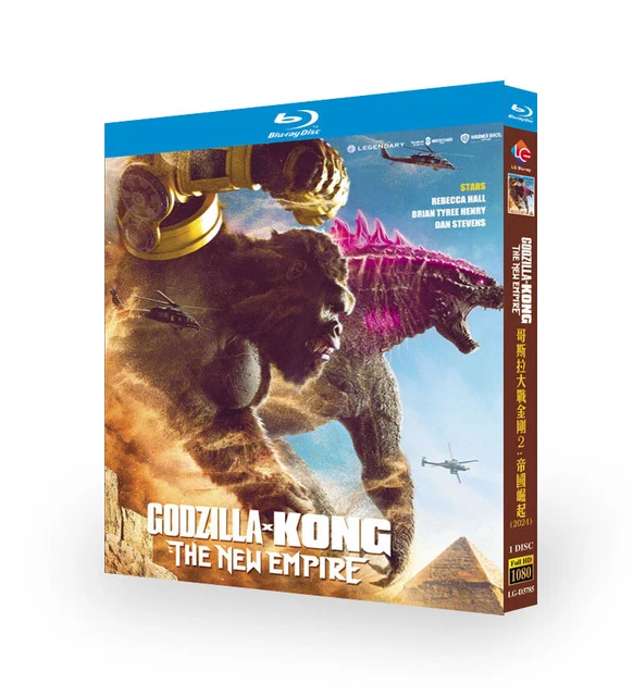 GODZILLA X KONG The New Empire (2024) Bluray NEW Movie All Region 1