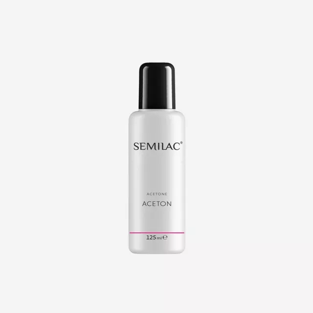 Semilac - Kosmetisches Aceton - Rein - 125 ml