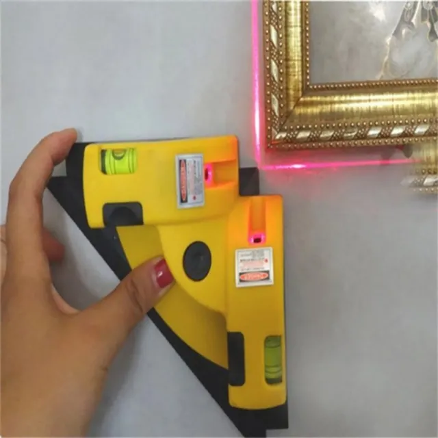Right Angle Square Level Laser Vertical Ground Wire Measuring Construction Tools