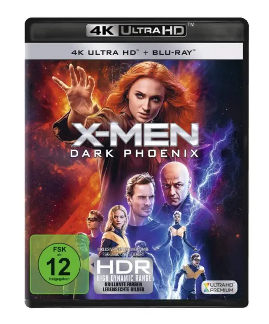 X-Men: Dark Phoenix (4K Ultra-HD + 2D Blu-ray) (4K UHD Blu-ray) Turner Sophie