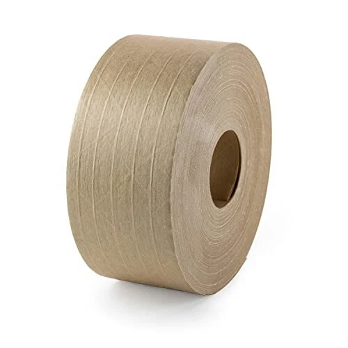 IDL Packaging 2.83" Water-Activated Gummed Tape Standard-Duty 30 lbs Break St...