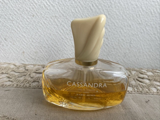 Lot De 2 Parfums Jeanne Arthes Cassandra Femme - 100 Ml Chacun - Eau De Toilette - Fabriqué En France