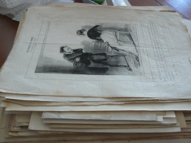 lot de 50 gravures anciennes