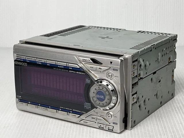 KENWOOD DPX-630M 2DIN Vintage CD MD JDM Tested Japan Used F/S
