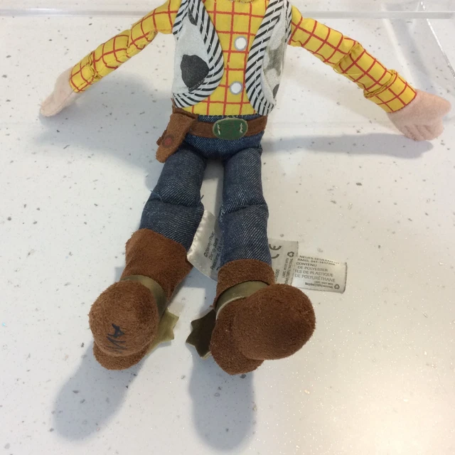 DISNEY STORE PIXAR Toy Story Sheriff Woody ‘ANDY’ on foot 12” Plush