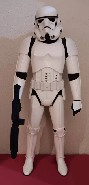 Grande Figurine Stormtrooper Noir Star Wars – 48 Cm – Collection Cinéma