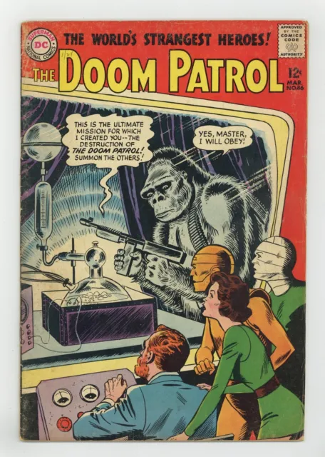 Doom Patrol #86 VG- 3.5 1964