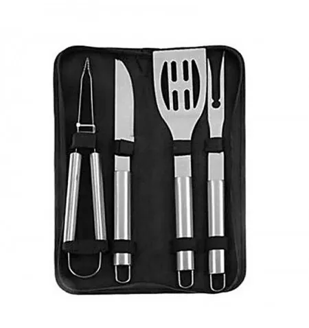 Utensilios para barbacoa herramientas de barbacoa set cuchillo de cuatro piezas