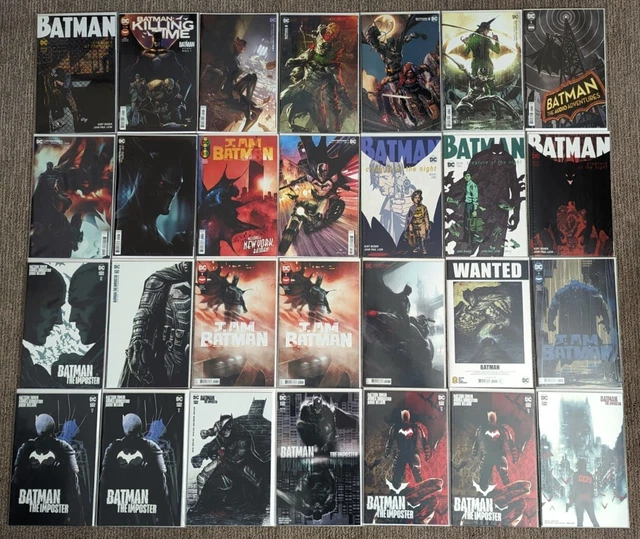 BATMAN LOT - BATMAN: THE IMPOSTER, I AM BATMAN, ETC - ALL NM+ to NM/M - 28 Books