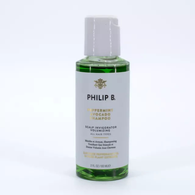 PHILIP B Peppermint Avocado Shampoo 2oz - Imperfect Container