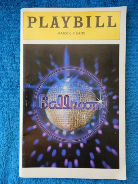 Ballroom - Majestic Theatre Playbill - December 1978 - Dorothy Loudon - Gardenia