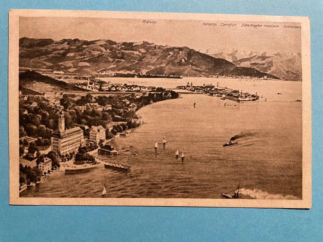 Alte AK von Bad Schachen mit Lindau am Bodensee, nicht gelaufen