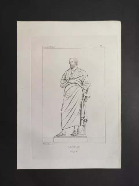Aristide, Ricordi di Napoli Martorana, Mori, Stampa 1853