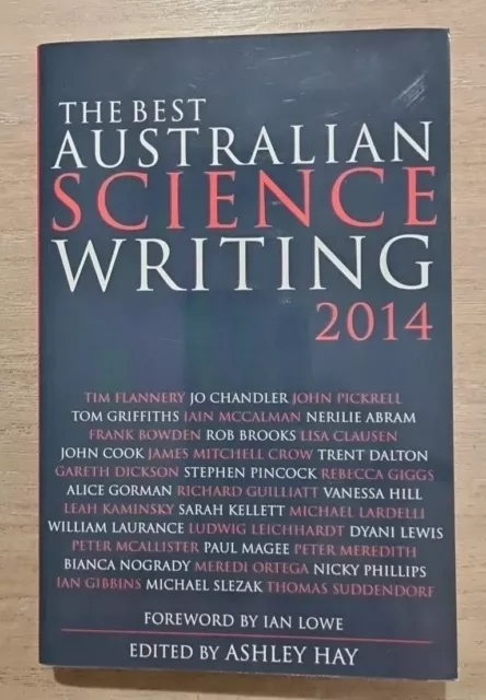 The Best Australian Science Writing 2014 by Ashley Hay (English) Paperback Book
