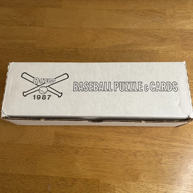 1987 Donruss baseball complete factory sealed set - Maddux/Bo Jackson RC
