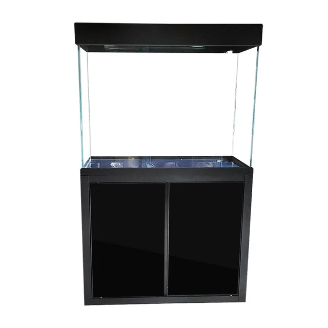 100 Gallon Complete Aquarium Setup Premium Tempered Ultra Clear Glass Fish Tank