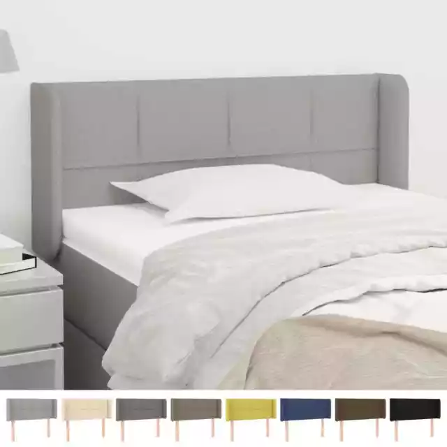 Cabecero de Tela Dormitorio Cabezal Tapizado Multicolor Multitalle vidaXL