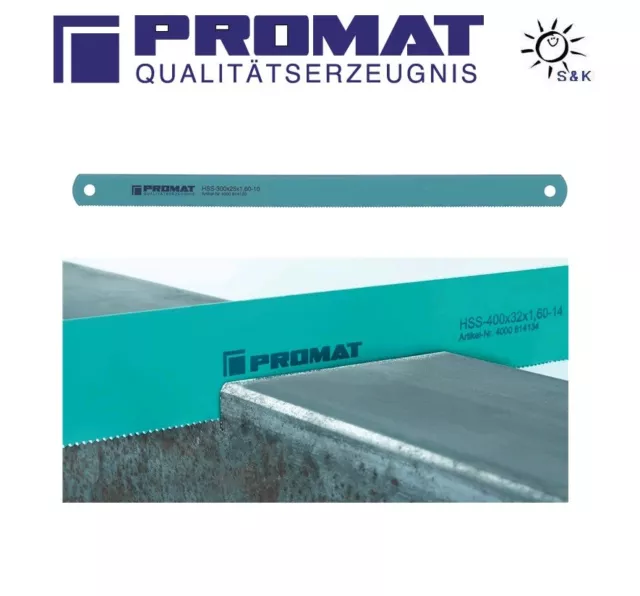 PROMAT Qualitäts Maschinensägeblatt L=300,350,400,450,500,550,575,600,650+700 mm