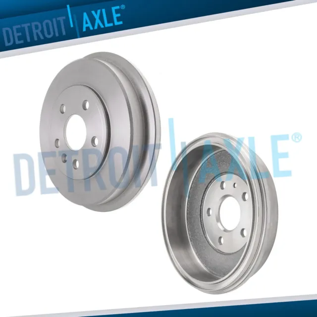 Pair Rear Brake Drums for 2012 2013 2014 2015 2016 - 2019 Chevrolet Sonic Trax
