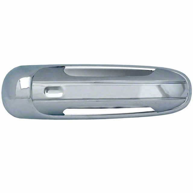 CCI Exterior Door Handle Cover Chrome ABS Door Handle Trim 4 Dr CCIDH68106B