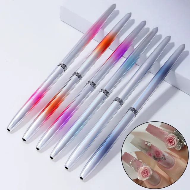 Nagel UV Maniküre Pinsel Stift Gel Haar Zeichnung Nerz Acryl Kunst Schnitzer ❤