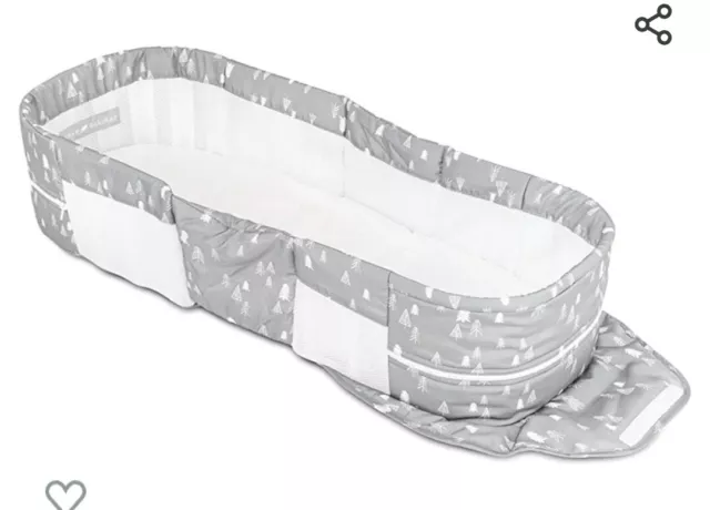Baby Delight Snuggle Nest Portable Infant Lounger, Trees, Unique Patented Design