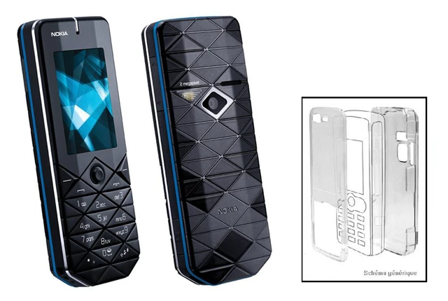 Housse Coque Crystal Transparente Rigide De Protection Pour Nokia 5310