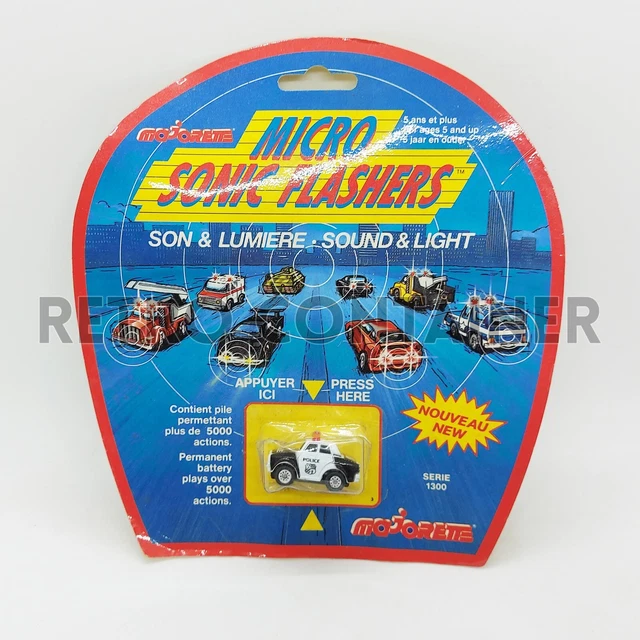 MACCHININE - DIE-CAST Models - MAJORETTE MICRO SONIC FLASHERS - Police ...