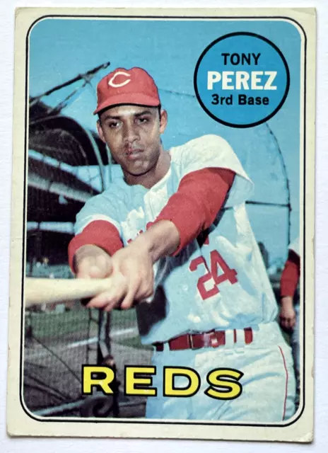 1969 Topps Tony Perez HOF #295 Very Good Shape