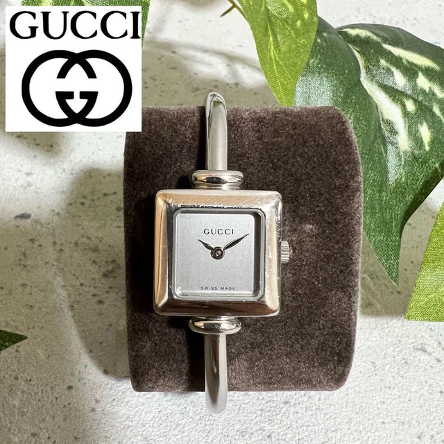時計 gucci silver watch and lady bangle watch Gucci Silver Bangle Watch 2025 | applelady.ca
