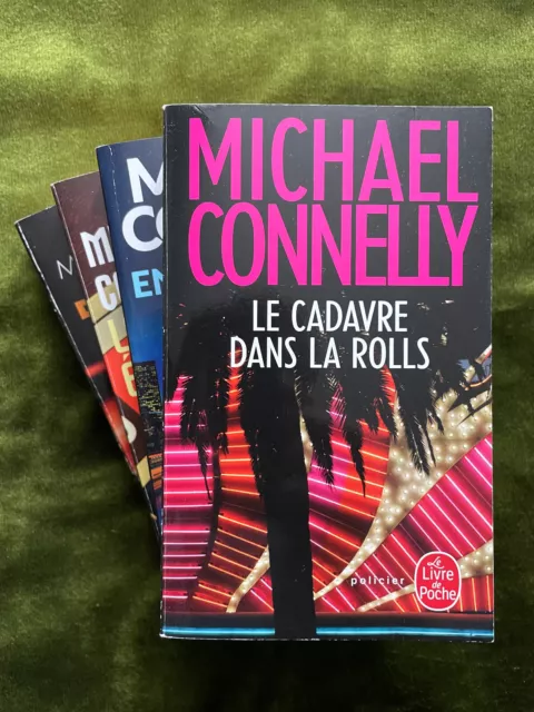 ¤ Lot 4 livres thrillers - MICHAEL CONNELLY - formats Poche