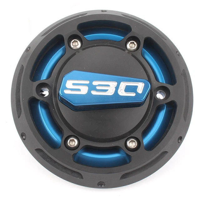 Copertura Statore Protettivo Motore Moto per YAMAHA TMAX T-MAX 530 2012-16 Blu