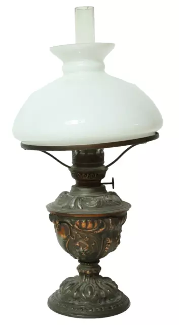 Old Kerosene Lamp Table Lamp Petroleum Lamp Light Art Nouveau Gründerzeit Era