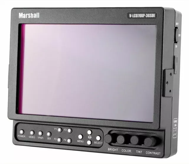 MARSHALL 7'' Field LCD MONITOR / model: V-LCD70XHB-HDMIPT HDMi / accessories