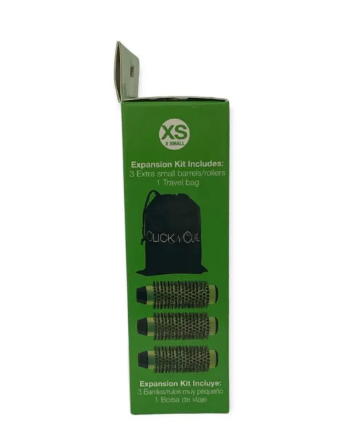 Click n Curl Blowout Brush Extra Small Expansion Kit X Small (ohne Griff) 3